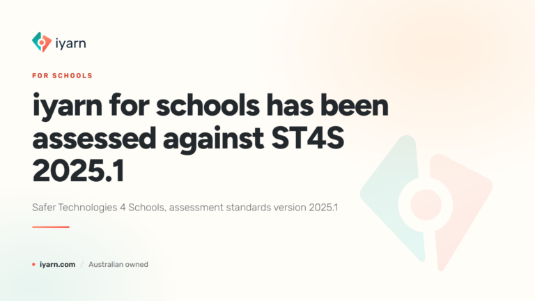 iyarn for schools has been assessed against ST4S 2025.1